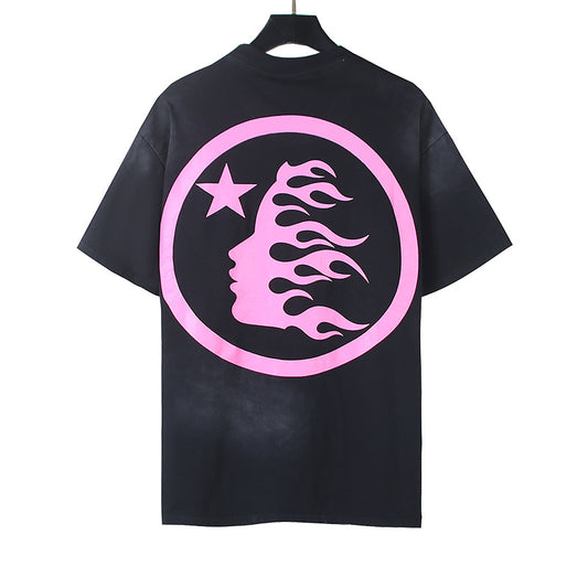 Hellstar Classic Rhinestone T-Shirt 'Pink'