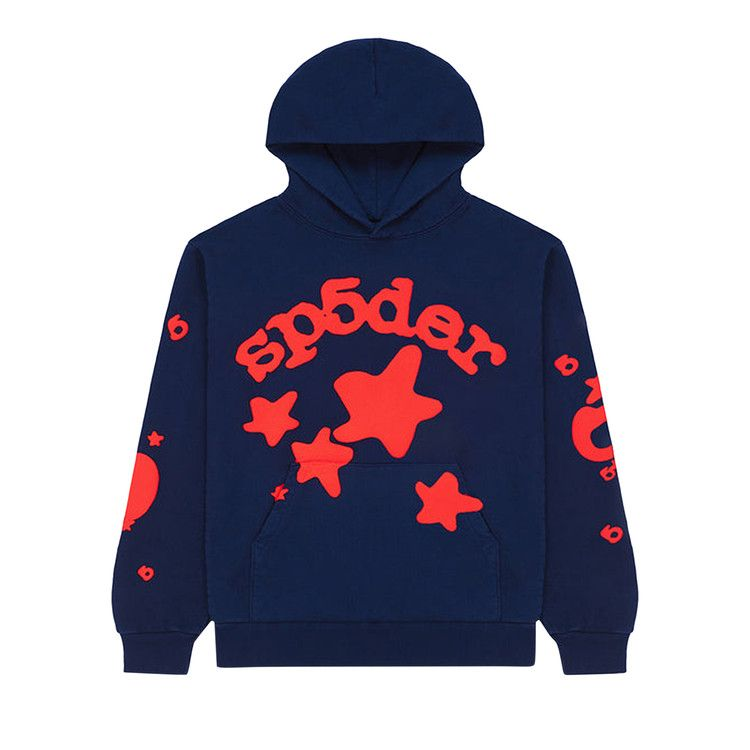 Sp5der Beluga Hoodie 'Navy'