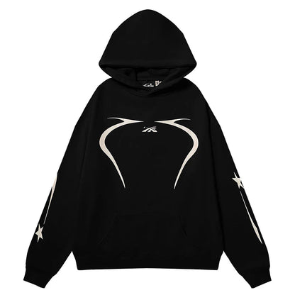Hellstar Sports Jet Black Hoodie