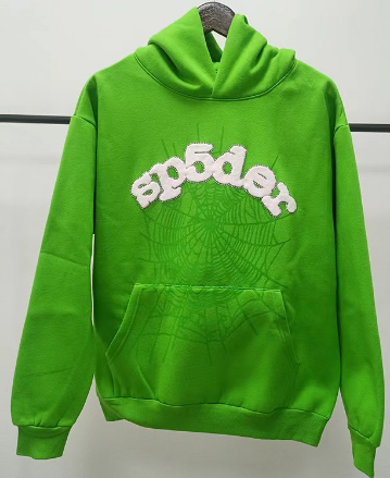 Sp5der Web Hoodie Slime Green