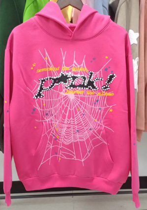 Sp5der P*NK Hoodie Pink/Magenta