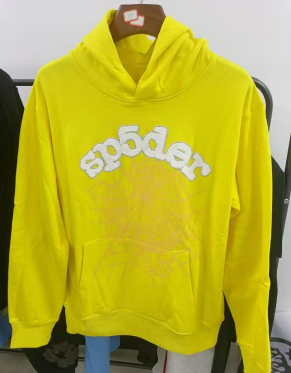 Sp5der Websuit Hoodie Yellow