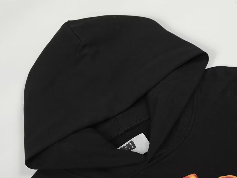 Sp5der OG Web V2 Hoodie Black | Unisex Y2K Oversized Graphic Sweatshirt