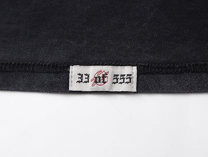 Godspeed Glitchy T-Shirt Washed Black
