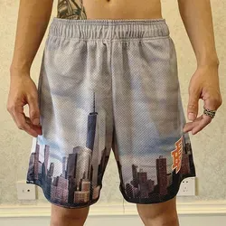 Eric Emanuel Basketball Shorts – Pattern EE Mesh Shorts for Men with Pockets and Prints