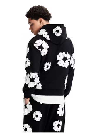 Denim Tears The Cotton Wreath Sweatshirt Black