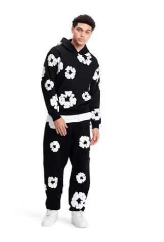 Denim Tears The Cotton Wreath Sweatshirt Black