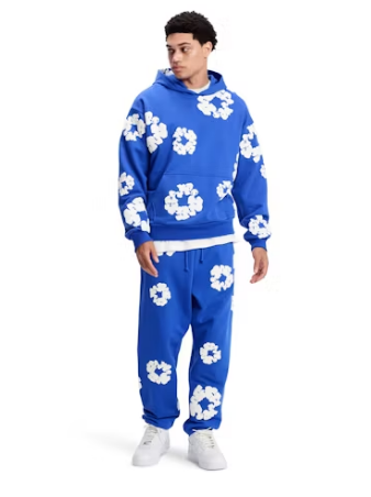 Denim Tears The Cotton Wreath Sweatshirt Royal Blue
