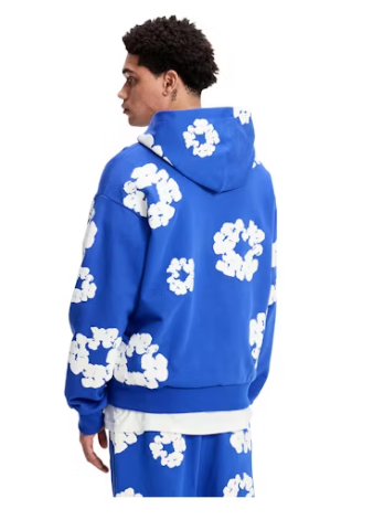 Denim Tears The Cotton Wreath Sweatshirt Royal Blue
