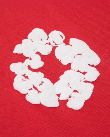 Denim Tears The Cotton Wreath Sweatshirt Red