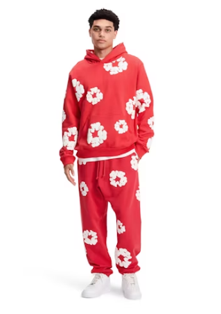 Denim Tears The Cotton Wreath Sweatshirt Red