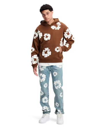 Denim Tears The Cotton Wreath Sweatshirt Brown