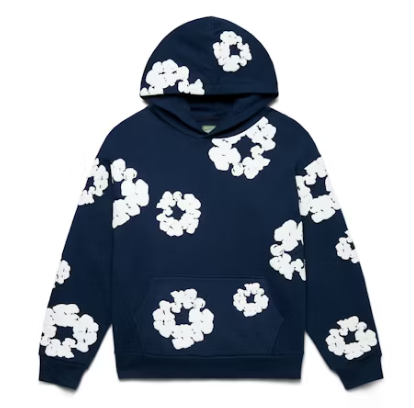 Denim Tears The Cotton Wreath Sweatshirt Navy