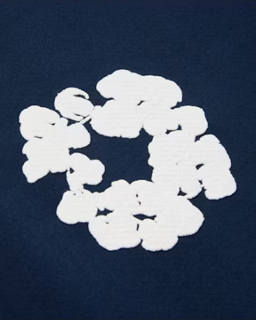 Denim Tears The Cotton Wreath Sweatshirt Navy