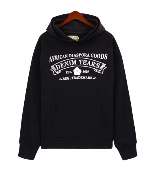 Denim Tears ADG Hooded Sweatshirt Black