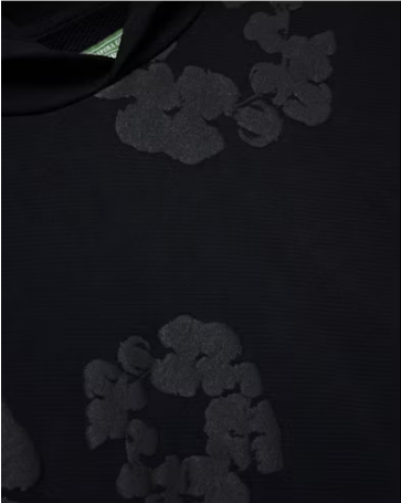 Denim Tears Cotton Wreath Hoodie Black