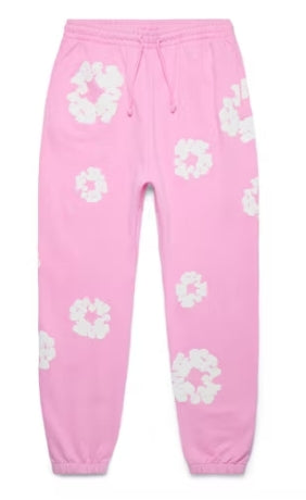 Denim Tears The Cotton Wreath Sweatpants Pink