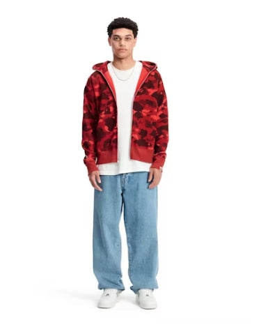 BAPE Store Rakuten Fashion Separate Shark Full Zip Hoodie Red