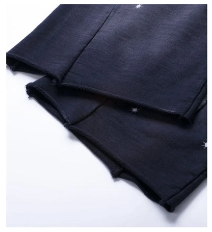 HELLSTAR- Racer Flare Sweatpants Black