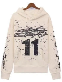 Hellsta Desiger Hoodie Hip Hop Mens Hoodie Designer white