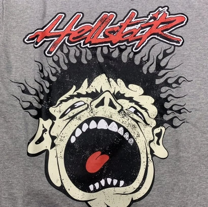 HELLSTAR Studios Records Pullover – Grey