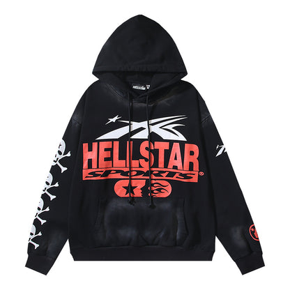 Hellstar If You Dont Like Us Beat Us Hoodie Black