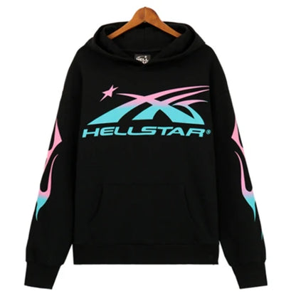 Hellstar Sample Hoodie Black