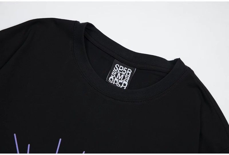 Men’s Stylish Cotton Spider Tee, Soft Fabric Y2K Streetwear