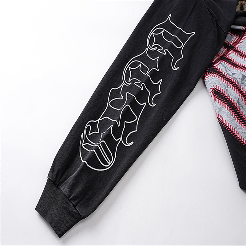Godspeed Skeleton Baseball Pitcher Black L/S Tee – Black | Unisex Y2K Oversized Cotton Tee