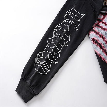 Godspeed Skeleton Baseball Pitcher Black L/S Tee – Black | Unisex Y2K Oversized Cotton Tee