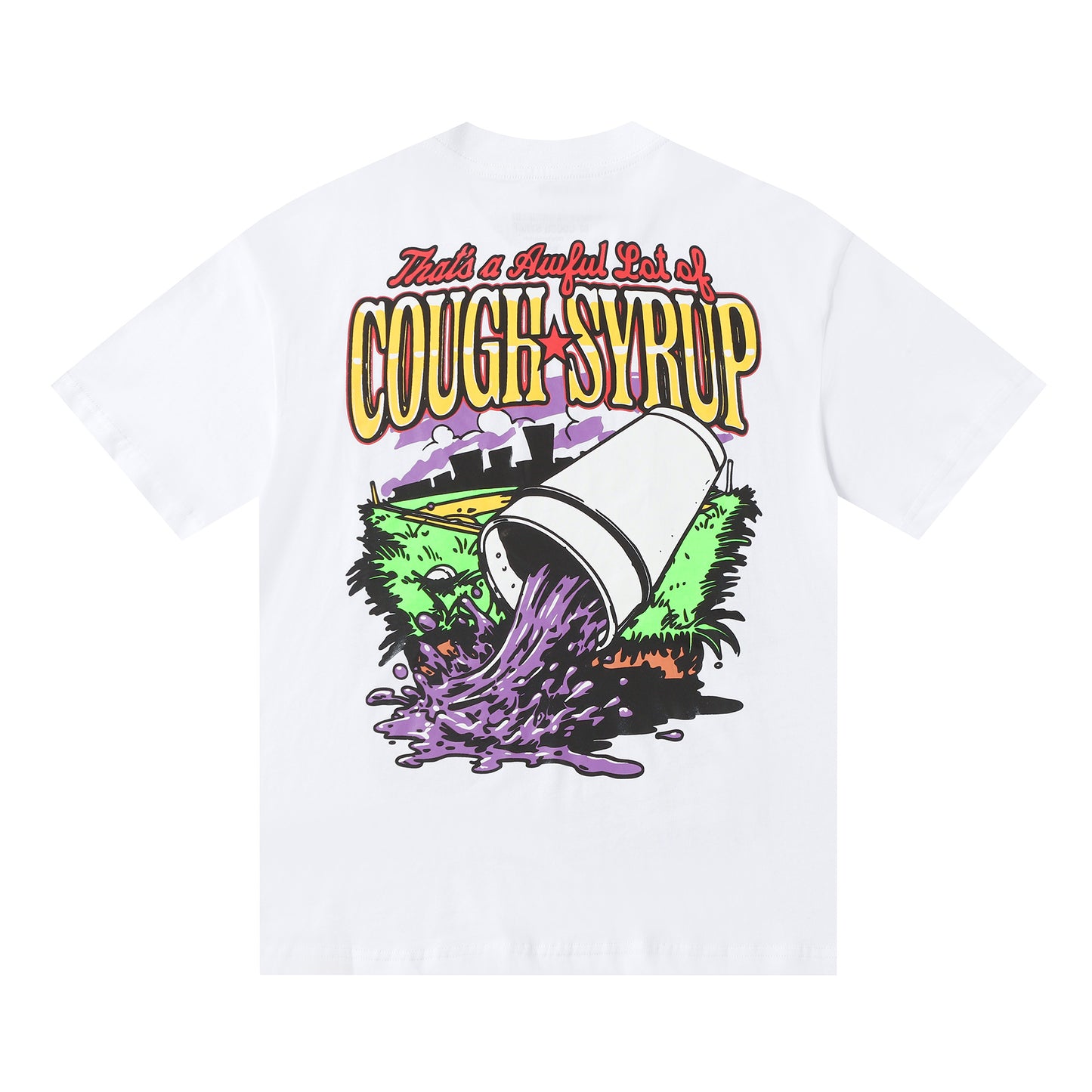 THAT'S A Awful Lot of Cough Syrup White baseball T-shirt