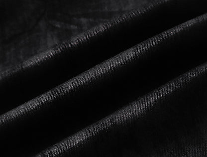 Purple Brand P004 Flare Pressed Coated Jeans Black