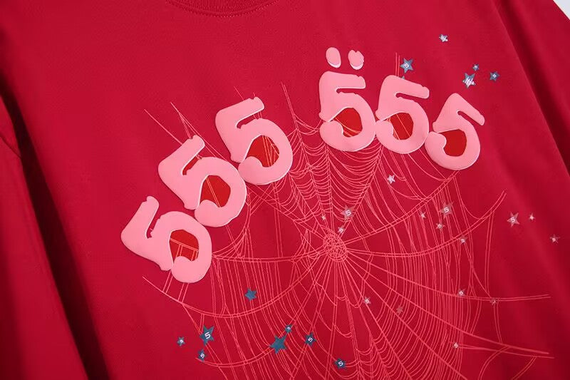 Spider Fiery Red T-Shirt, Igniting Summer Vitality