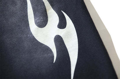 Hellstar Tribal Flame Graphic Print Sweatpants