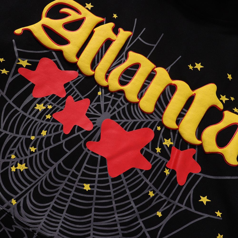 Sp5der OG Web V2 Tiger Camo Hoodie | Unisex Y2K Oversized Graphic Sweatshirt