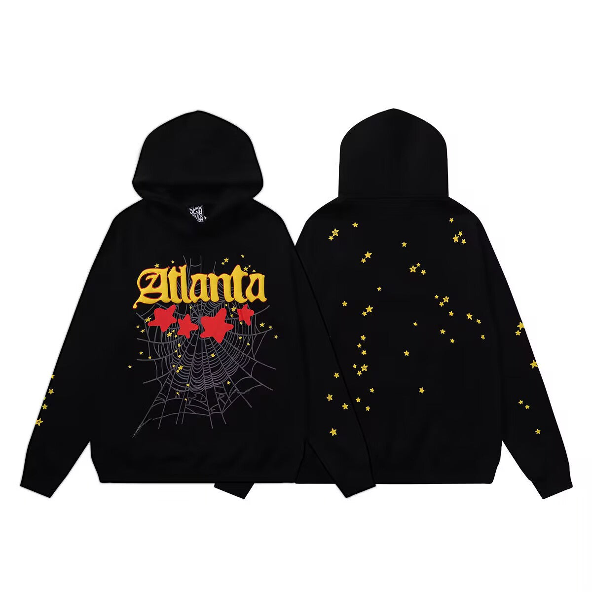 Sp5der OG Web V2 Tiger Camo Hoodie | Unisex Y2K Oversized Graphic Sweatshirt