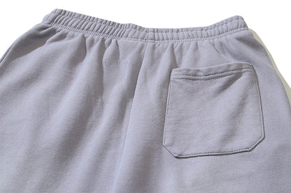 Hellstar Grey Pink Future Flame Sweatpants