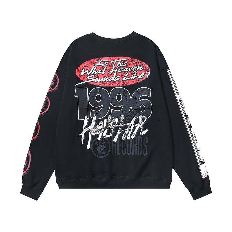 HELLSTAR Studios Records Pullover – Grey