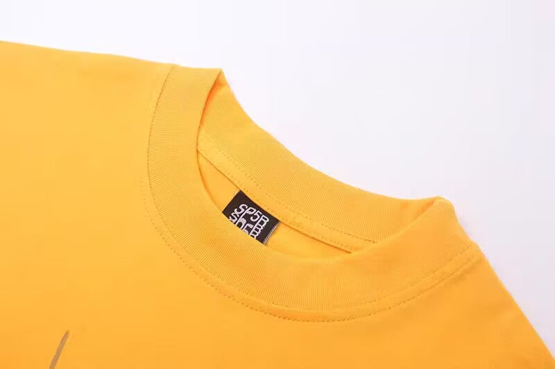 Men’s Cotton Spider Logo T shirt Casual Daily Street Style Top