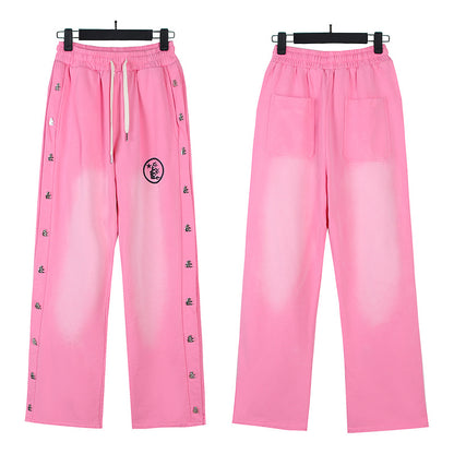 Hellstar Snap Button Side Track Pants