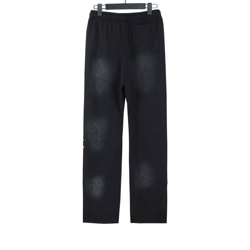 Hellstar Airbrushed Skull Graphic Sweatpants