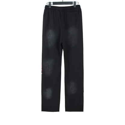 Hellstar Airbrushed Skull Graphic Sweatpants