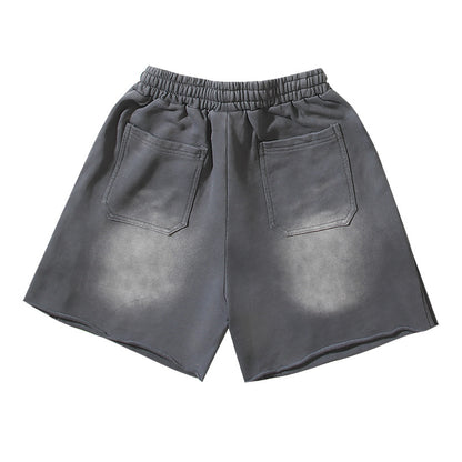Hellstar Side Stripe Circular Logo Snap Shorts