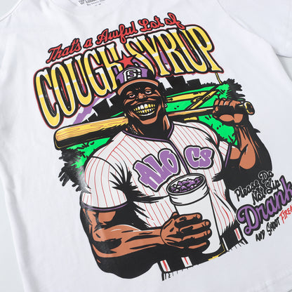 THAT'S A Awful Lot of Cough Syrup White baseball T-shirt