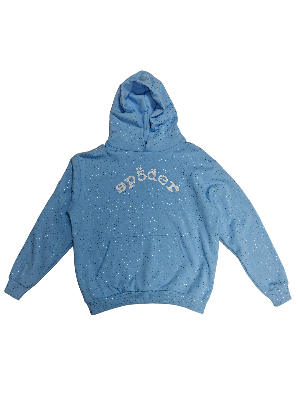Sp5der Rhinestone Logo Hoodie (Multiple Colors Available)