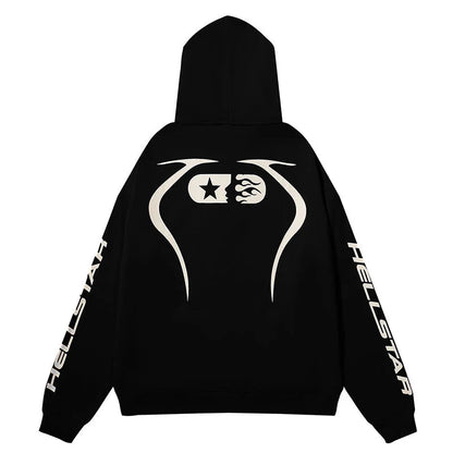 Hellstar Sports Jet Black Hoodie