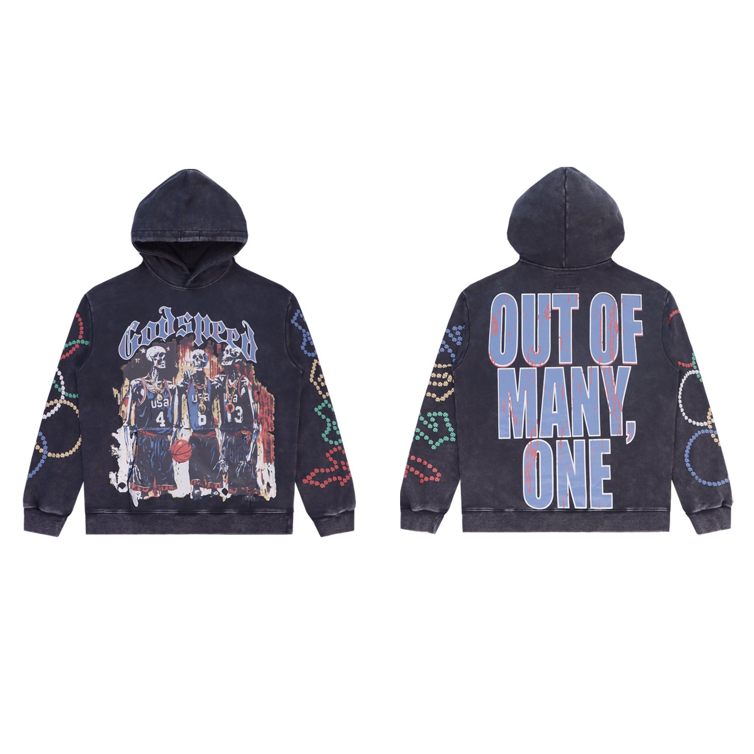 Godspeed "Skeleton Basketball" Hoodie