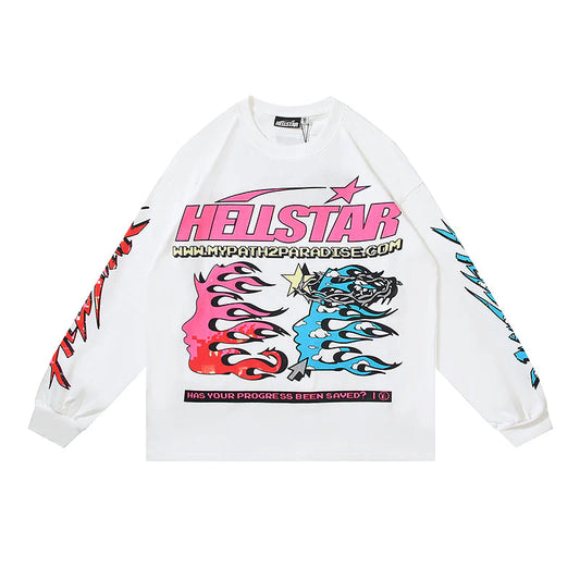 Hellstar Pixel Long Sleeve T-Shirt