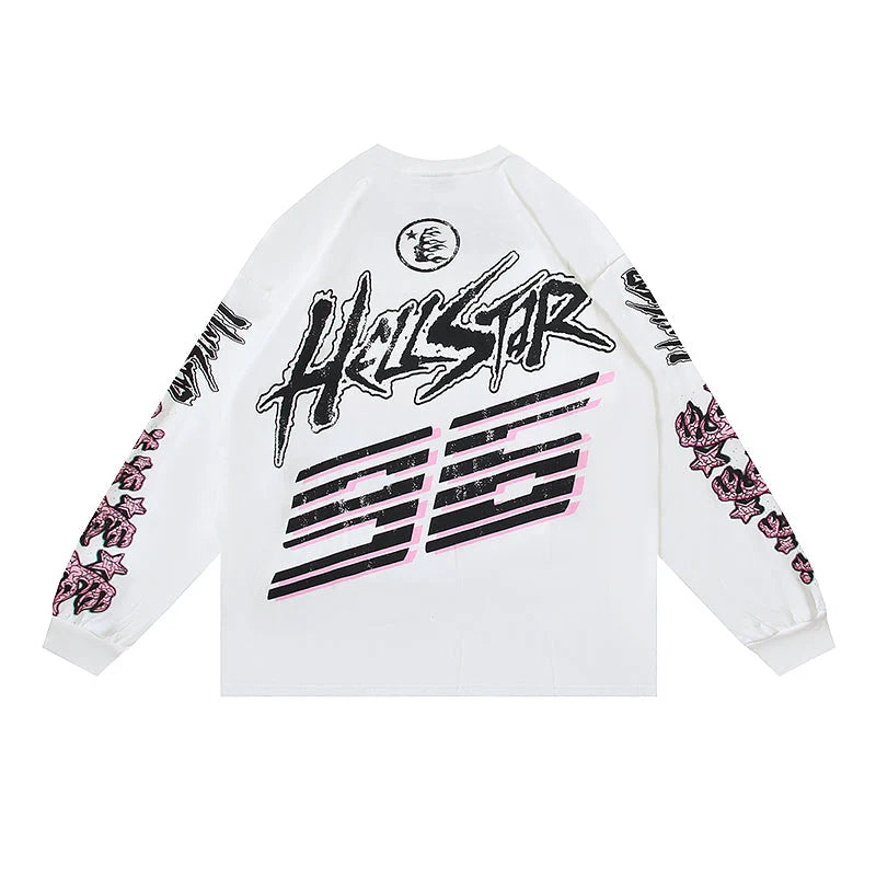 Hellstar Helltek Future Graphic Long Sleeve T-Shirt