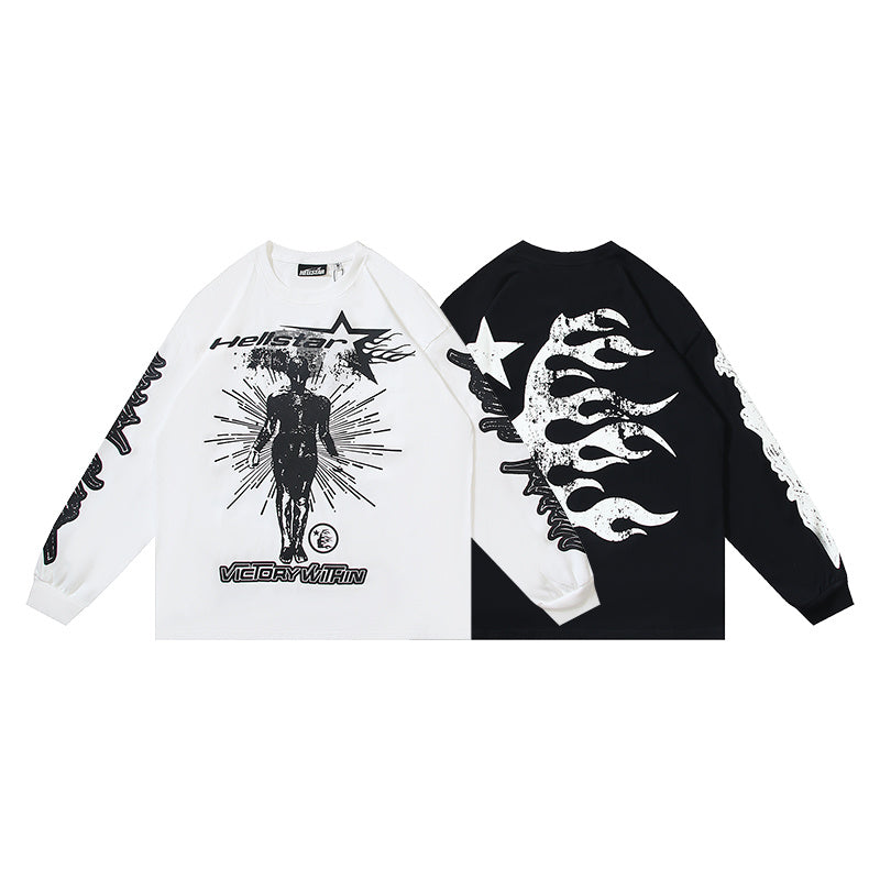 Hellstar Victory Within Graphic Long Sleeve T-Shirt